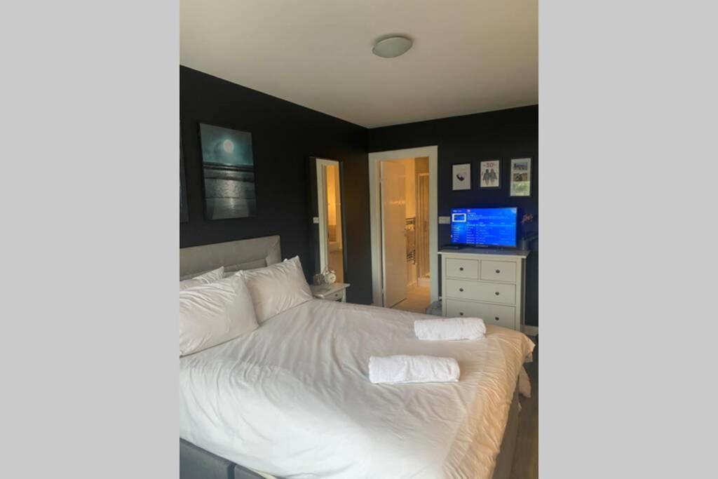 Riverside Exec Apartment With Balcony - Secc/Hydro Glasgow Esterno foto